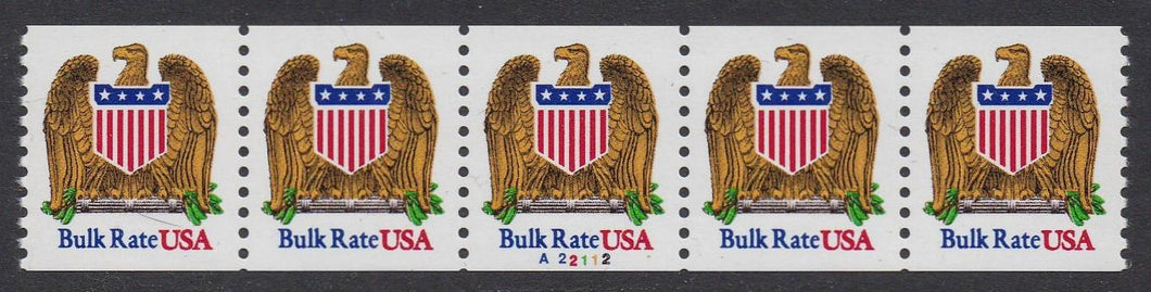 # 2602 (1991) Eagle & Shield - PS/5, #A22112, XF MNH