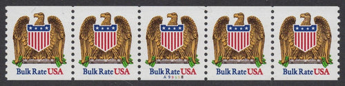 # 2602 (1991) Eagle & Shield - PS/5, #A99998, XF MNH