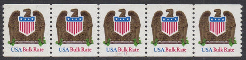 # 2604 (1993) Eagle & Shield, LGG - PS/5, #S11111, VF MNH