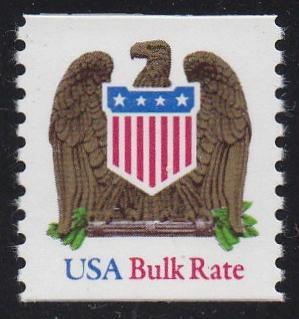 # 2604 (1993) Eagle & Shield, LGG - Coil sgl, XF MNH
