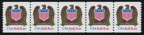 # 2604 (1993) Eagle & Shield, LGG - PS/5, #S11111, XF MNH