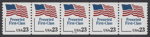 # 2605 (1991) Flag, Presort First Class - PS/5, #A111, VF MNH