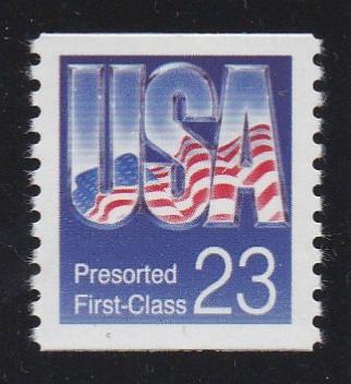 # 2608 (1993) USA, Violet Blue - Coil sgl, XF MNH