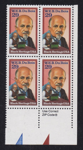 # 2617 (1992) DuBois - Zip BK/4, LR, MNH