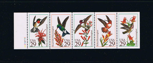 # 2646a (1992) Hummingbirds, NF - Bklt pane, #A2212112, MNH