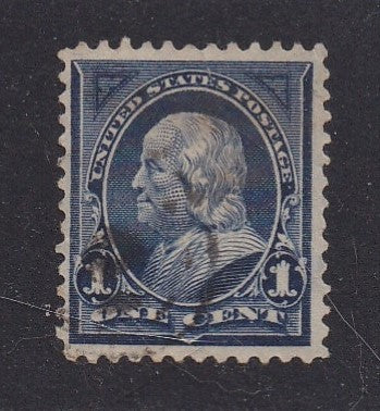 # 264 (1895) Franklin, blue - Sgl, Used [6]