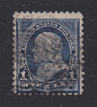 # 264 (1895) Franklin, blue - Sgl, Used [7]