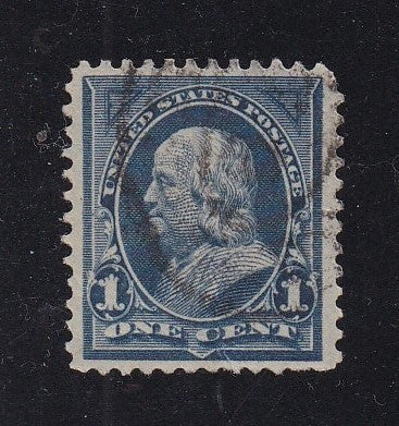 # 264 (1895) Franklin, blue - Sgl, Used, XF [4]