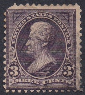 # 268 (1895) Jackson - Sgl, Used, F [4]