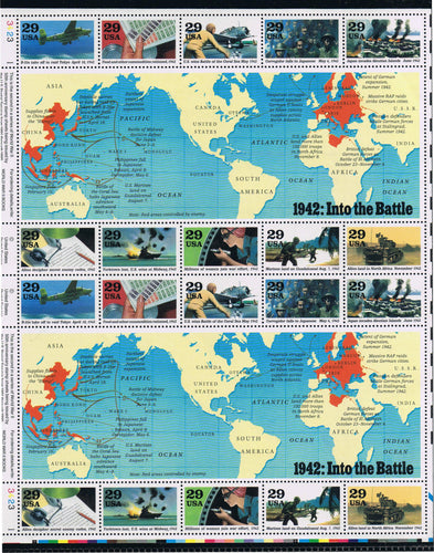 # 2697 (1992) WW II, 1942 - Pane, MNH