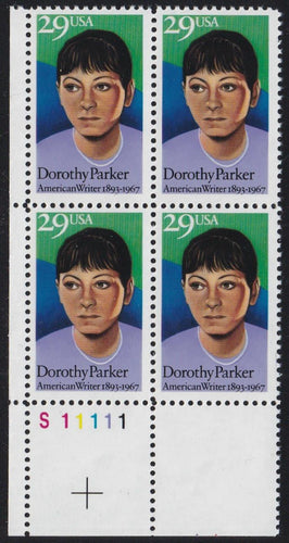 # 2698 (1992) Parker - PB, LL #S11111, MNH