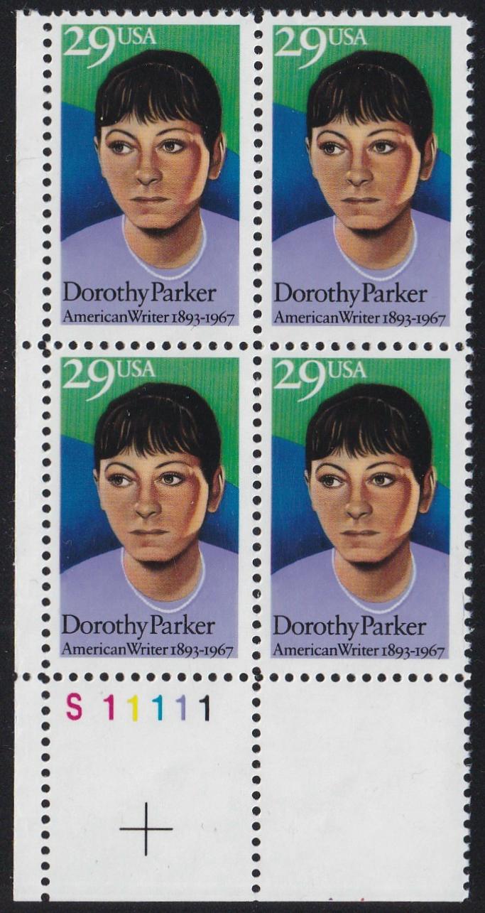 # 2698 (1992) Parker - PB, LL #S11111, MNH