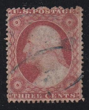 # 26 (1857) Washington - Sgl, Used [2]