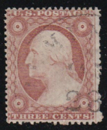 # 26 (1857) Washington - Sgl, Used