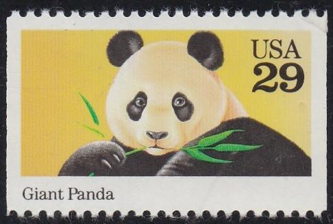 # 2706 (1992) Wild Animals, Giant Panda - Bklt sgl, MNH
