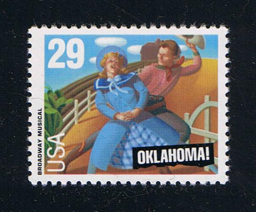 # 2722 (1993) Oklahoma - Sgl, MNH