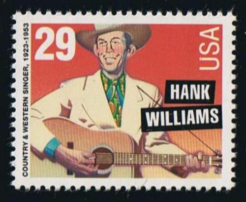 # 2723A (1993) Hank Williams, Perf 11 - Sgl, MNH