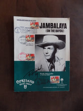 # 2723 (1993) Hank Williams, Perf 10 - FDC on Sheet Music Set