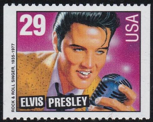 # 2731 (1993) Rock & Roll, Elvis - Bklt sgl, MNH