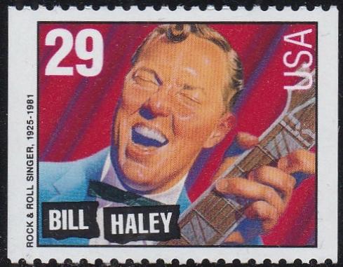 # 2732 (1993) Rock & Roll, Haley - Bklt sgl, MNH