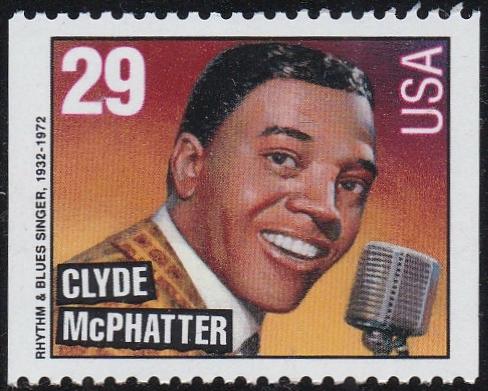 # 2733 (1993) Rock & Roll, McPhatter - Bklt sgl, MNH