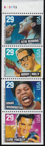 # 2737b (1993) Rock & Roll - Bklt pane, #A13113, MNH
