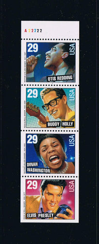 # 2737b (1993) Rock & Roll, NF - Bklt pane, #A22222, MNH