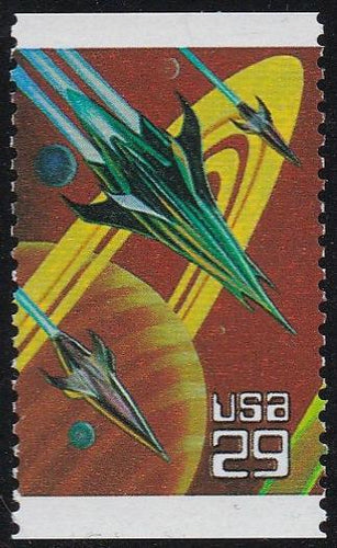 # 2741 (1993) Space Fantasy - Bklt sgl, MNH