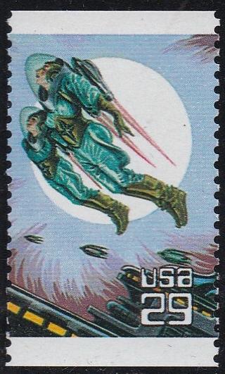 # 2743 (1993) Space Fantasy - Bklt sgl, MNH