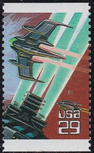 # 2744 (1993) Space Fantasy - Bklt sgl, MNH
