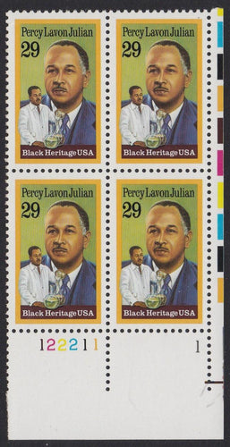 # 2746 (1993) Percy Julian - PB, LR #122211-1, MNH