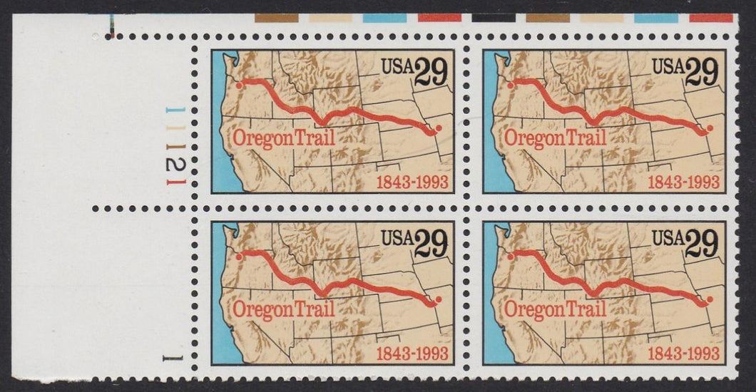 # 2747 (1993) Oregon Trail - PB, UL #11121-1, MNH