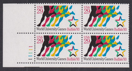 # 2748 (1993) World Games - PB, LL #11111, MNH