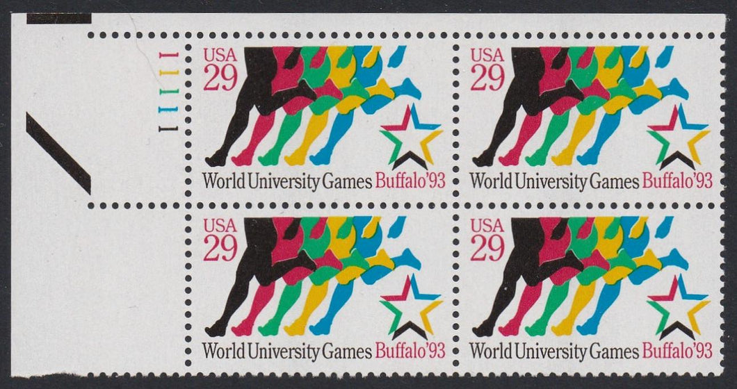 # 2748 (1993) World Games - PB, UL #11111, MNH