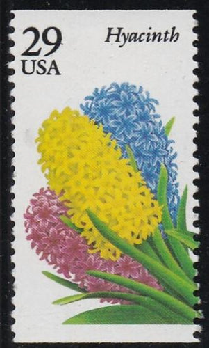 # 2760 (1993) Spring Garden Flower, Hyacinth - Bklt sgl, MNH