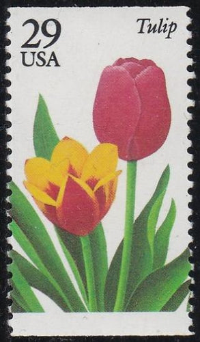# 2762 (1993) Spring Garden Flowers, Tulip - Bklt sgl, MNH