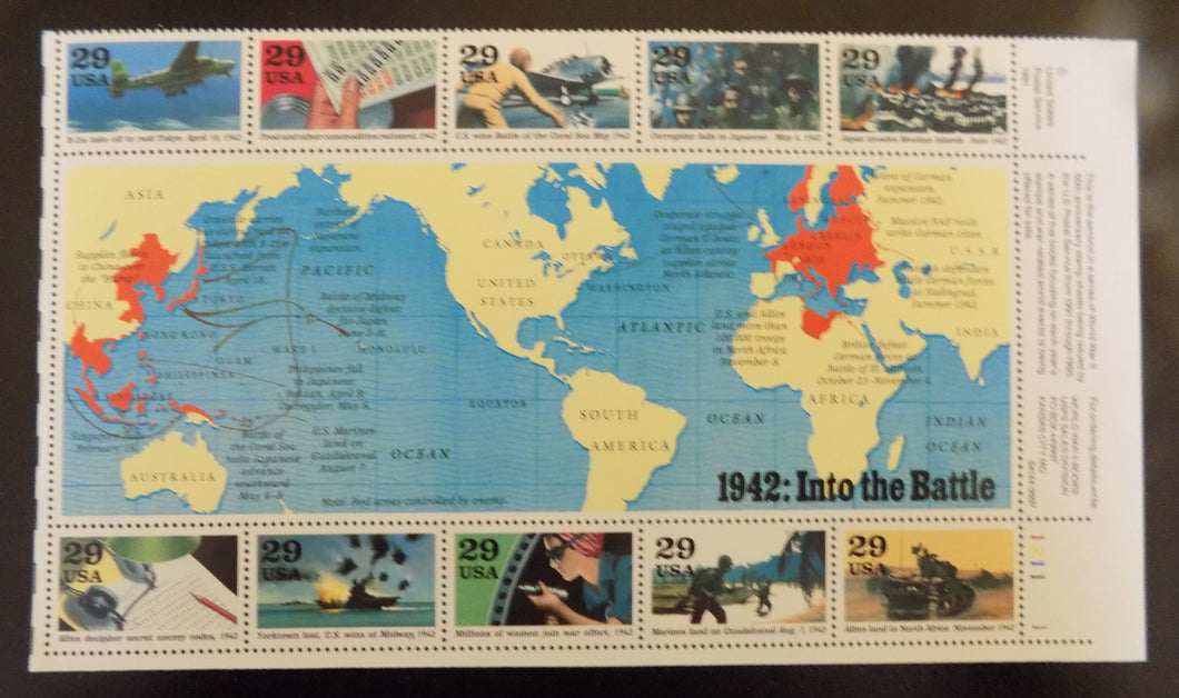 # 2697 (1992) WW II, 1942 - PB/10, LR #11111, MNH