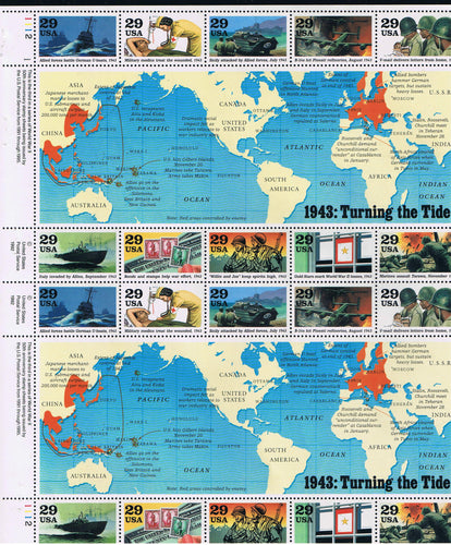 # 2765 (1993) WW II, 1943 - Pane, L #1112-1, MNH