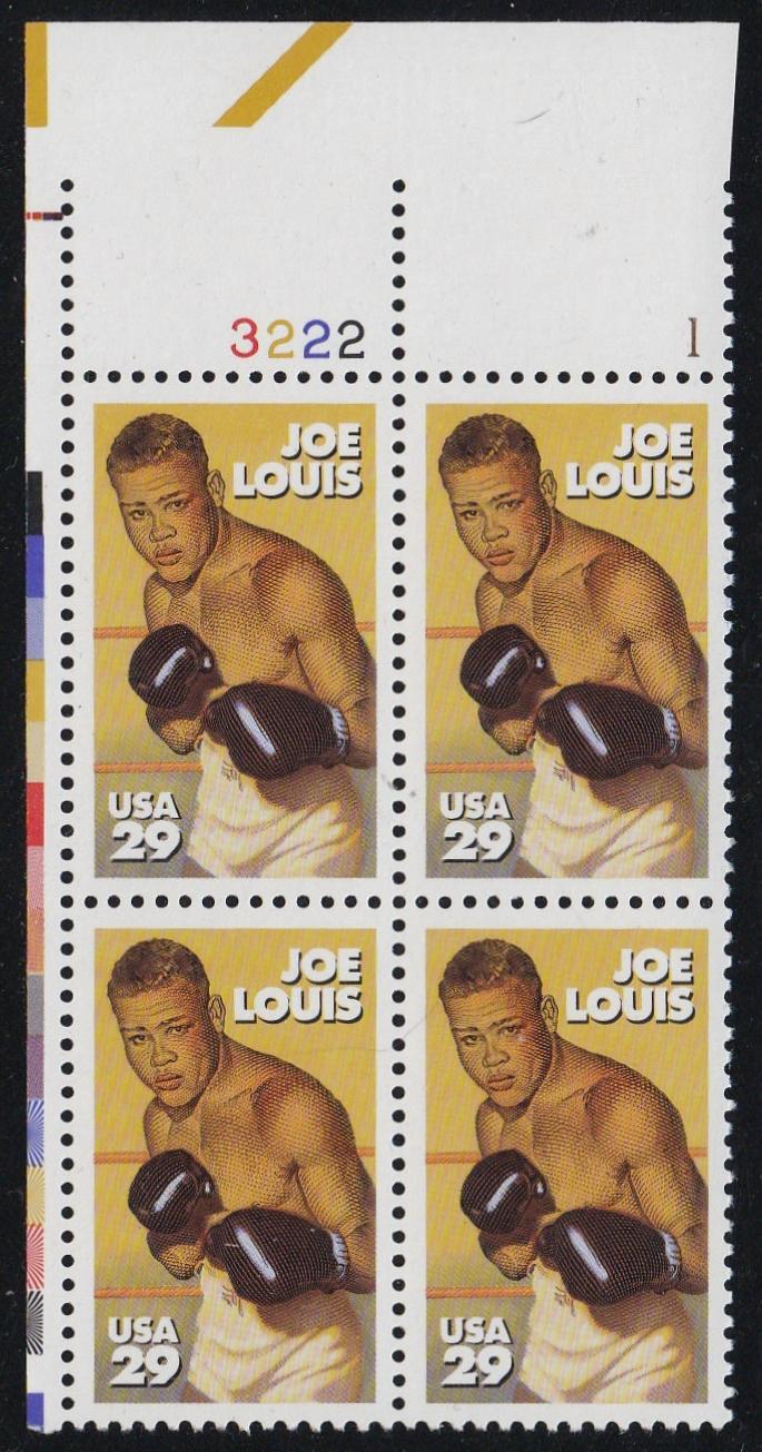 # 2766 (1993) Joe Louis - PB, UL #3222-1, MNH