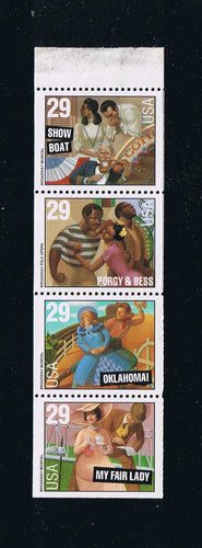 # 2770a (1993) Broadway Musicals - Bklt pane, #A11121, MNH