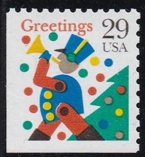 # 2795 (1993) Contemporary Christmas, Soldier - Bklt sgl, MNH