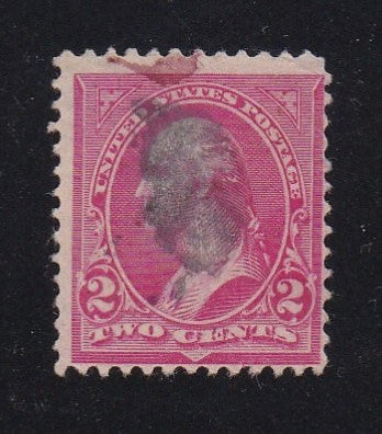 # 279Bc (1899) Washington, Fluorescent Ink - Sgl, Used [5]