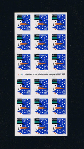 # 2803a (1993) Snowman - BKLT, #V1111, MNH