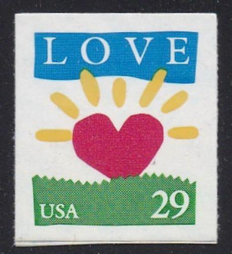 # 2813 (1994) Heart Sunrise - Bklt sgl, MNH