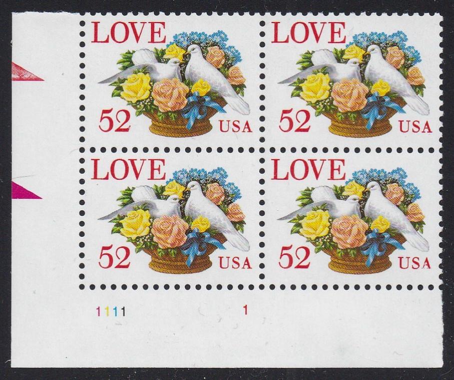 # 2815 (1994) Love - PB, LL #1111-1, MNH