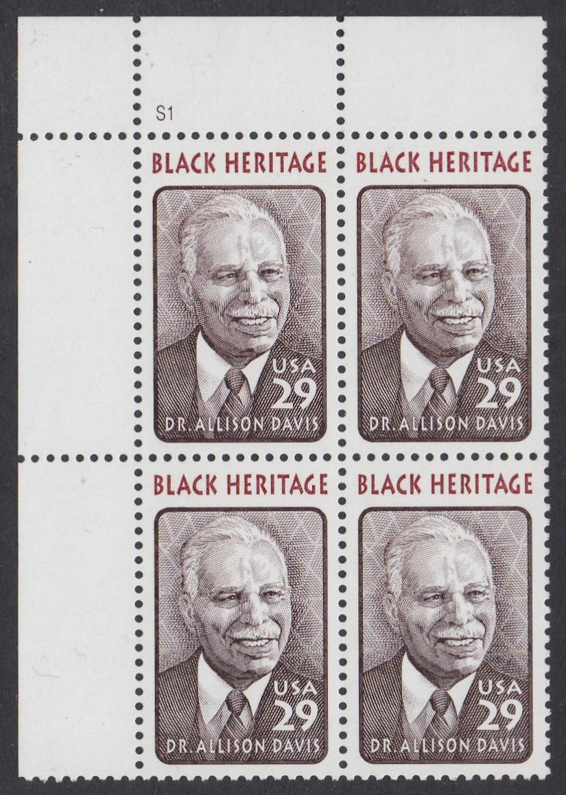 # 2816 (1994) Davis - PB, UL #S1, MNH