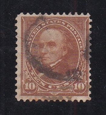# 282C (1898) Webster, Type I - Sgl, Used [3]