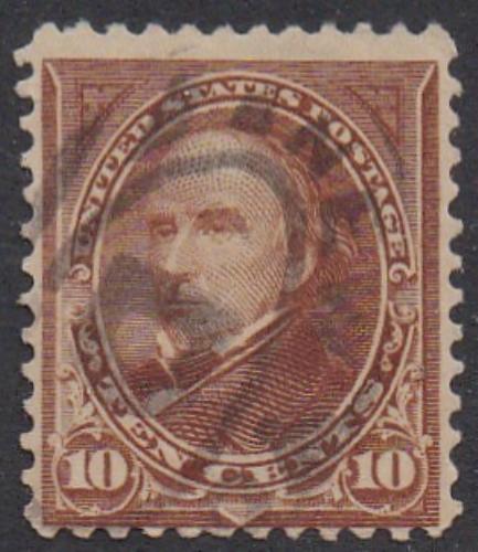 # 282C (1898) Webster, Type I - Sgl, Used [1]
