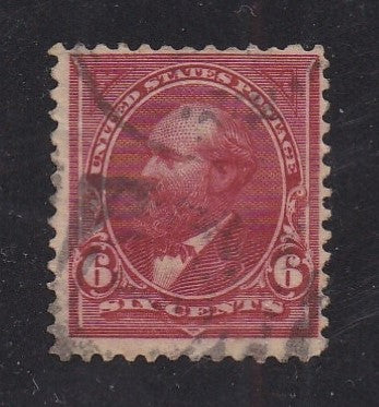 # 282 (1898) Garfield, claret - Sgl, Used [2]