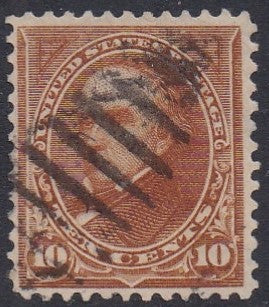# 283 (1898) Clay, Type II, H Watermark - Sgl, Used, VF [1]